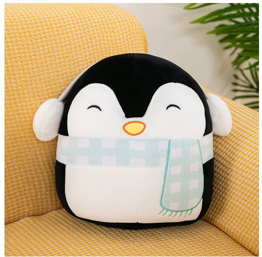 30cm Squishmallow Strawberry Pineapple Avocado Pig Plush Pillow Dinosaur Doll Christmas Tree Doll C1