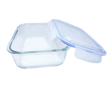Masflex 640ml Rectangular Glass Food Container