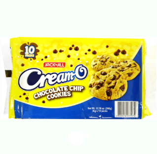 Cream-O Chocolate Chip Cookies 36g  x 10s