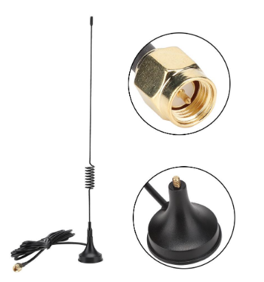 12dbi 5dbi 433Mhz Antenna lora 433 MHz antenna SMA Male Connector Magnetic base IOT Ham Radio Signal