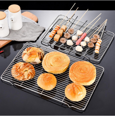Cooling Rack for Baking Stainless Steel, Heavy Duty Wire Rack Baking Rack, Fits Small Toaster Oven, Dishwasher Safe