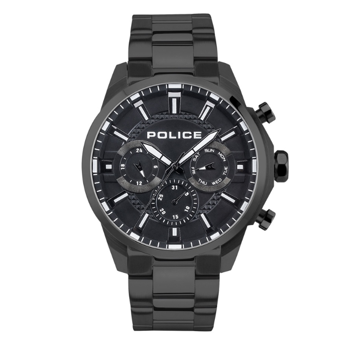 Police Menelik Stainless Steel Analog Quartz Watch For Men PPEWJK2204202