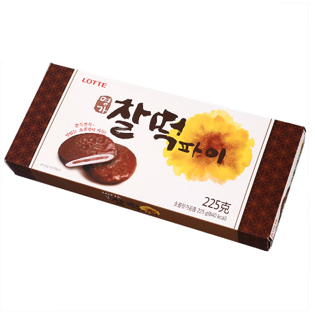 Lotte Chocolate Rice Cake 225g