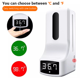 K9 Infrared Thermometer Non-Contact Temperature Measurement & Disinfection Integrated Machine