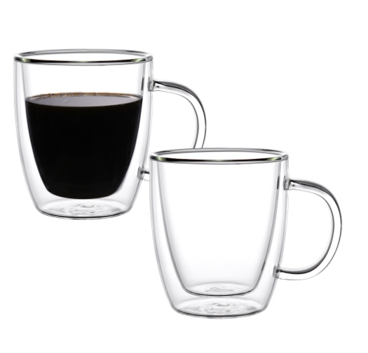 Chef's Classics Aramoro Double Wall Coffee Cup Set, 2pcs / 230ML