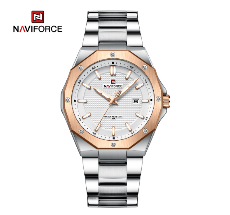 Naviforce 9200 Men Watch Top Luxury Brand Fashion Casual Business Full Steel Waterproof Watches 001