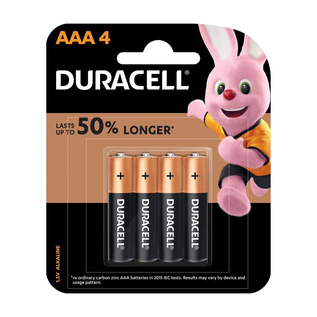 Duracell AAA4 Coppertop Battery