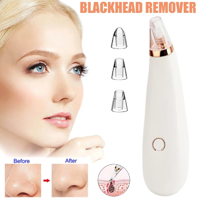 Blackhead Remover Detector Vacuum Suction Blackhead Acne Extractor Pores Deeply Cleaning Glass Skin