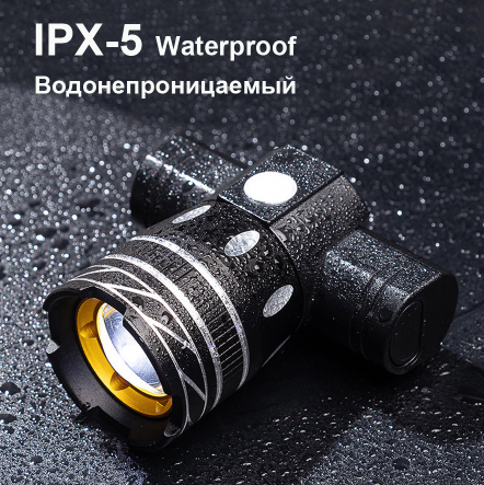 Eagle Aluminum Alloy T6 Bike Light Set Rechargeable USB Bicycle Bike Accessories MTB HeadLight