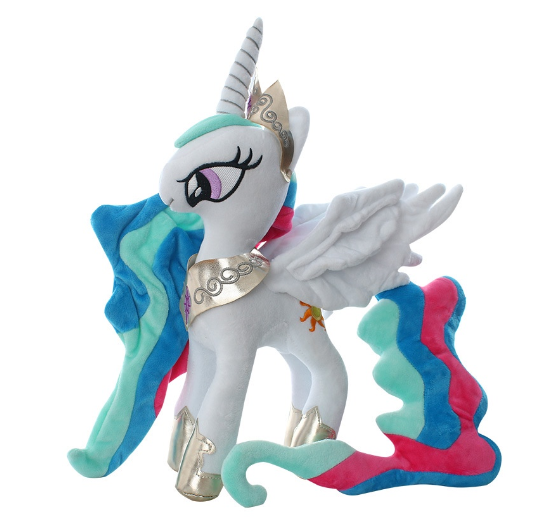 My Little Pony Plush Toy Universe Princess Moon Princess Nightmare Month Crane Machine Anime Spike Twilight Sparkle Plush Children Gift P11