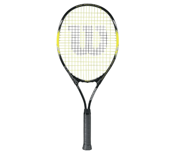 Wilson Energy XL Adult Recreational Tennis Racket - Grip Size 3 - 4 3/8", Yellow/Black