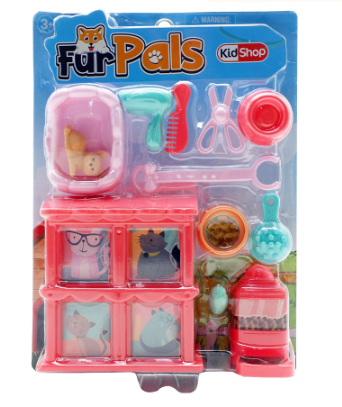 KidShop Fur Pals Little Pets Accessory Cat Playset