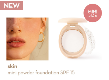 Happy Skin Mini Off Duty Powder Foundation SPF 15