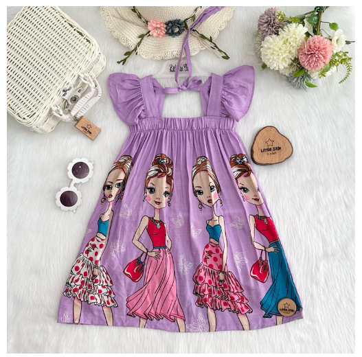 Littlestar Kids Flowy Maxi Summer Dress C24