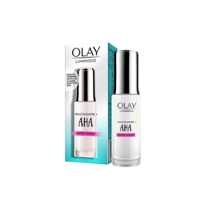 Olay Luminous Niacinamide + AHA Serum 30ml (Acne Mark / Dark Spot)