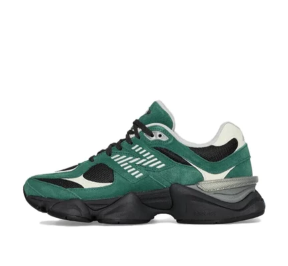 New Balance NB 9060 Green Black White Leather Running Shoes Unisex U9060VRA