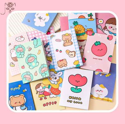 Cartoon Cute Mini Notebook Student Stationery Notes Recording School Needs