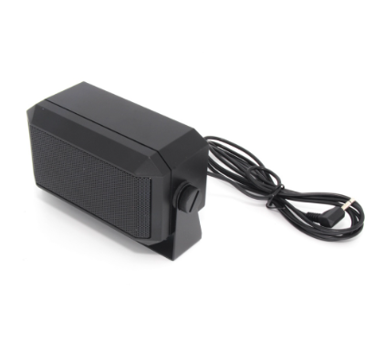 CB Radio External Speaker HAM Radio Audio Communication Speaker 3.5mm Interface Plug Mini Loudspeaker for Kenwood Mobile Radio