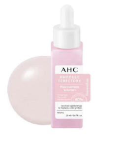 AHC Ampoule Directory Niacinamide Solution Brightening Skin Tone Care Formula 20ML