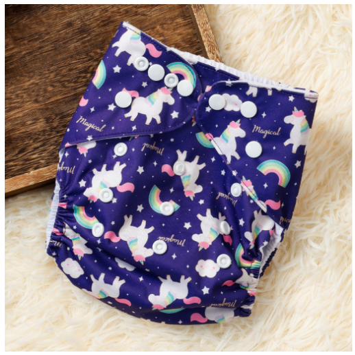 1Pcs Baby Diapering Waterproof Reusable Adjustable Eco-Friendly Polyester Baby Cloth Diapers A10