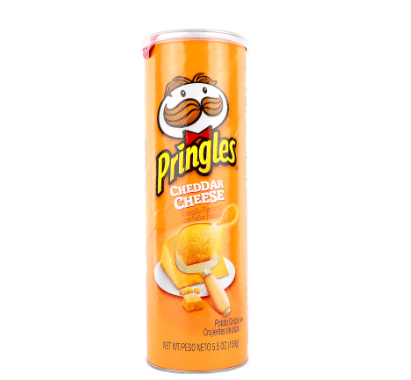 Pringles Cheddar Cheese Potato Crisps 158g