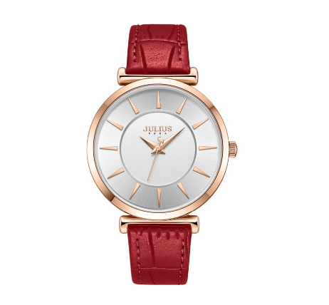 JULIUS New Waterproof Steel Band Ladies Watch JA-1376 4