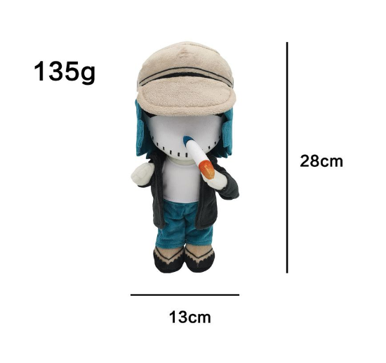 Game Friday Night Funkin Plush Toy FNF Girlfriend Boyfriend Captain Pico Whitty Monster Stuffed Toys Plushie Plush Doll U