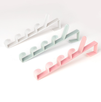 Door Back Hook Rack Fee Punching Coat Hook Thickened Door Rear Coat and Hat Pendant Coat Hook