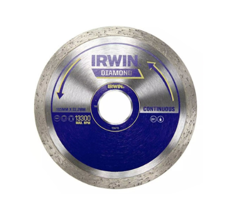 Irwin TDW105 Diamond Wheel Continuous
