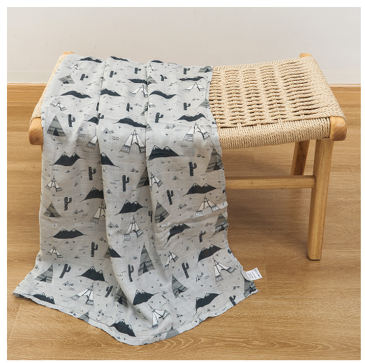 Happyflute Muslin Blanket 70 Bamboo Plus 30 Cotton Baby Swaddle Soft Newborn Bath Towel Baby Wrap Sleepsack Stroller Cover 120x110CM S8