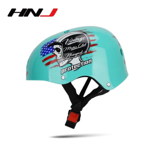 HNJ MOB-AA W-D Motorcycle Bike Nutshell Helmet Open Face Skateboard Helmets HNJ25