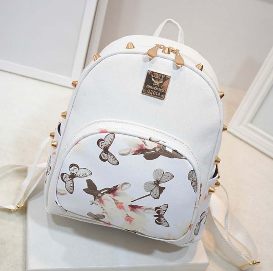 Girls floral backpack