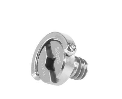 Selens 1/4" D-Ring Threaded Screw for Tripod Monopod QR Plate