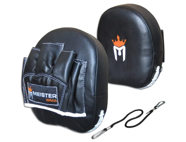 Contour Padded Target Punch Mitts (Pair) for MMA & Boxing