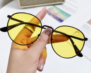 Shades Sunglasses For Women/Men metal frame Gradient sunglasses Eyeglasses Colour