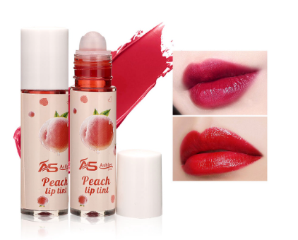 Ashley Shine Peach Flavor Water Color Lip Tint Long Quick Dry Waterproof Non-Stick Cup AS2102-1