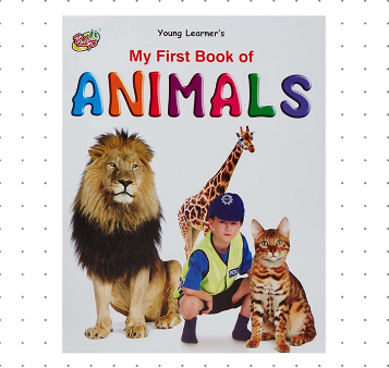 My First Book Of Animals Paperback - Storybooks For Kids