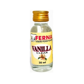 Ferna  Liquid Food Flavor Vanilla Clear 30ml