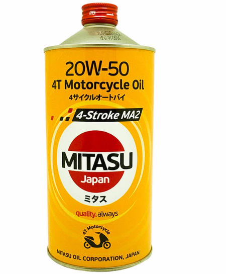 Mitasu 20W-50 4T Motorcycle Oil 800ml