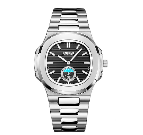 Original Square Business Luxury Stainless Steel Waterproof Fashion Watch Men Quartz Watch Casual All-Match Small Square Watch M3