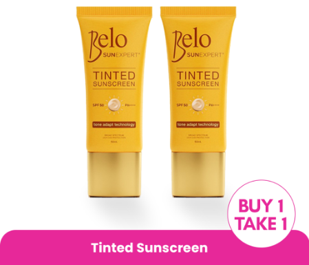 Belo SunExpert Tinted Sunscreen SPF50 PA++++ 50mL Buy1 Take 1