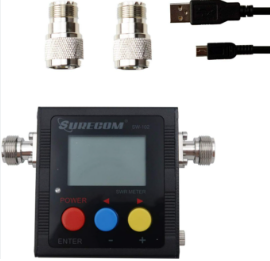 Surecom SW-102 Digital VHF/UHF 125-525Mhz Power & SWR Meter