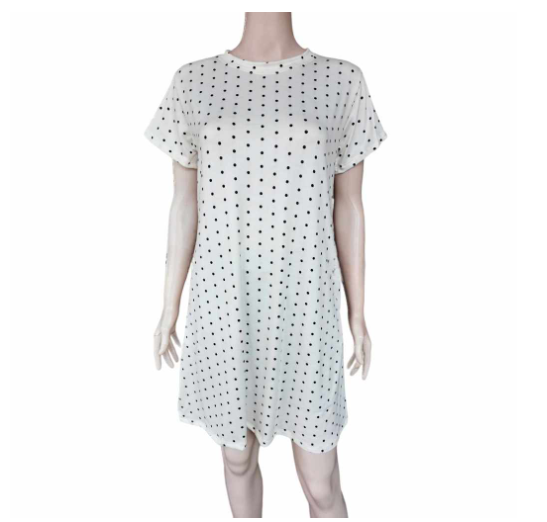 KELA MATERNITY T-SHIRT DRESS FOR ALL MOMMIES FIT TO MEDIUM TO XLARGE BODY FRAME COTTON SPANDEX C22