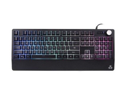 RAKK Sari V2 RGB Usb Built-in Wristrest Doubleshot Keycaps Gaming Keyboard