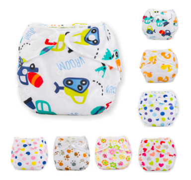 Washable Diaper Adjustable Cloth Diaper Baby Shorts Newborn Diaper Training Shorts