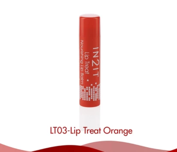 IN2IT Lip Treat Nourishing Lip Balm Orange 02-LT03