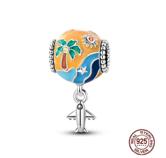 Summer 2024 New Arrivals 925 Silver Bow Cat Tram Little Bird Bird Cage Charm For Original Sterling Silver Bracelet DIY Jewelry Making Gifts s10