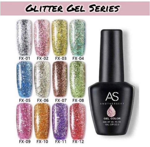 AS Gel Polish GLITTER SERIES FX 15ML