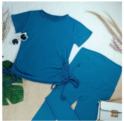 Maternity Leggings and Stringtop Terno Pregnancy Wear MD04