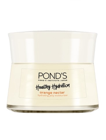 Ponds Orange Nectar Jelly Moisturizer with Vitamin C for Hydrated Skin 50G